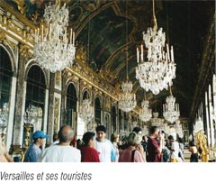 visiteurs � Versailles