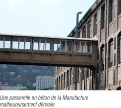 passserelle b�ton