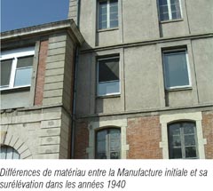 Manufacture initiale et sa sur�l�vation